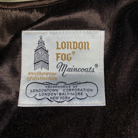 London Fog Maincoats trench coat double breasted with fleece liner 36 SHORT TAN - Picture 6 of 14